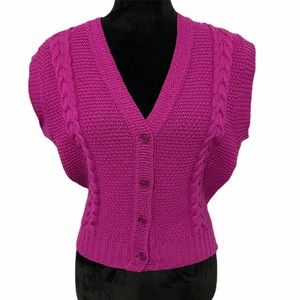PENDLETON Purple Wool Vest Sz M